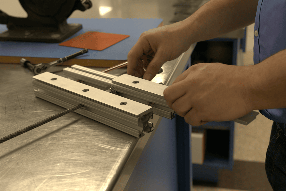 An individual who is testing a finished construction product